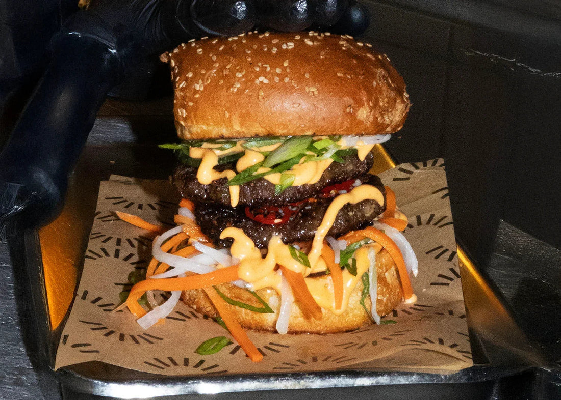 Vietnamese‑style Hamburgers met Vissaus