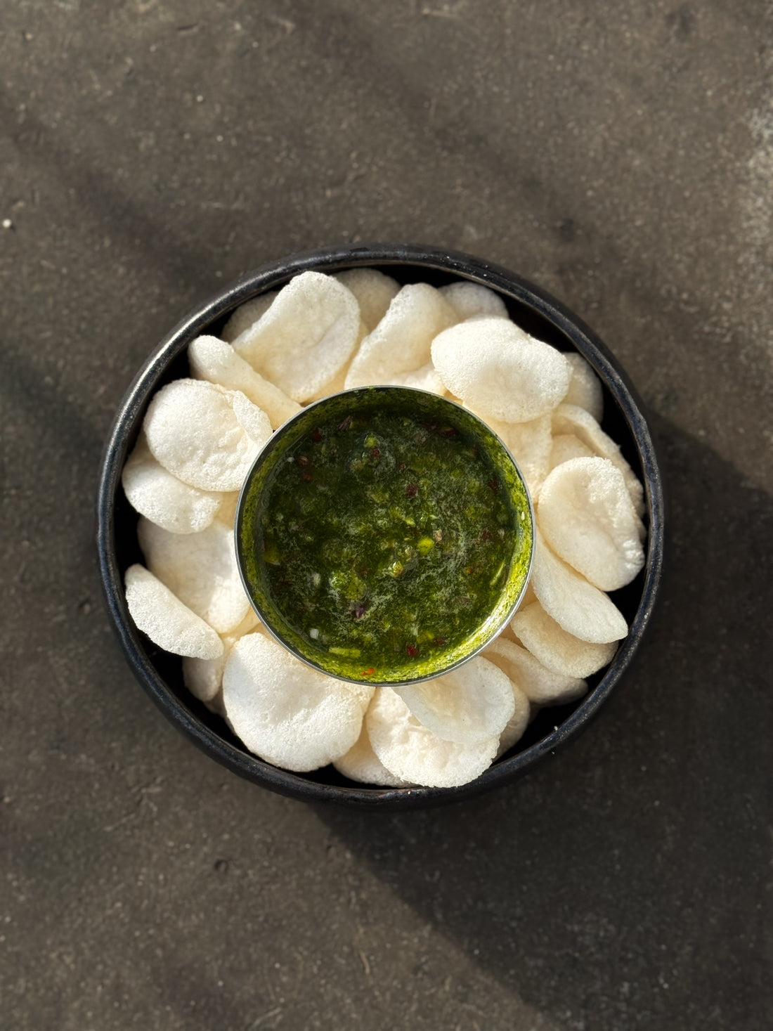 Koriander-limoen-dip-met-vissaus Phans