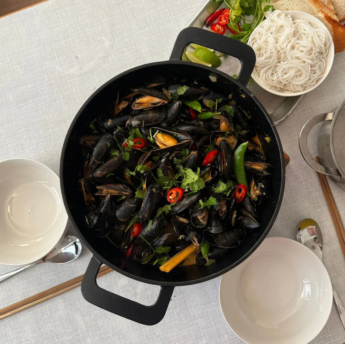 Thaise Mosselen met Vissaus – Pittig & Aromatisch Recept | Phans