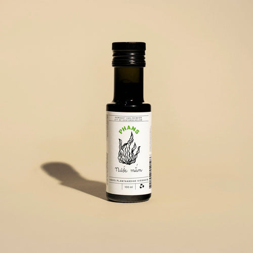 Phans saus vietnamese vissausdressing plantaardig vissaus zeewier oosterschelde  duurzaam planbased fish sauce seaweed kombu wakame